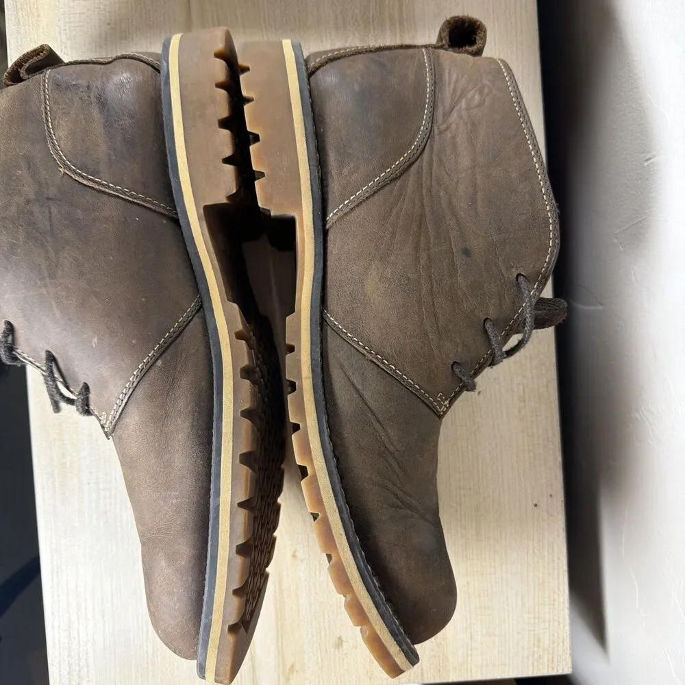 Timberland Ortholite Waterproof Chukka Boots Men's Size 9 Brown
